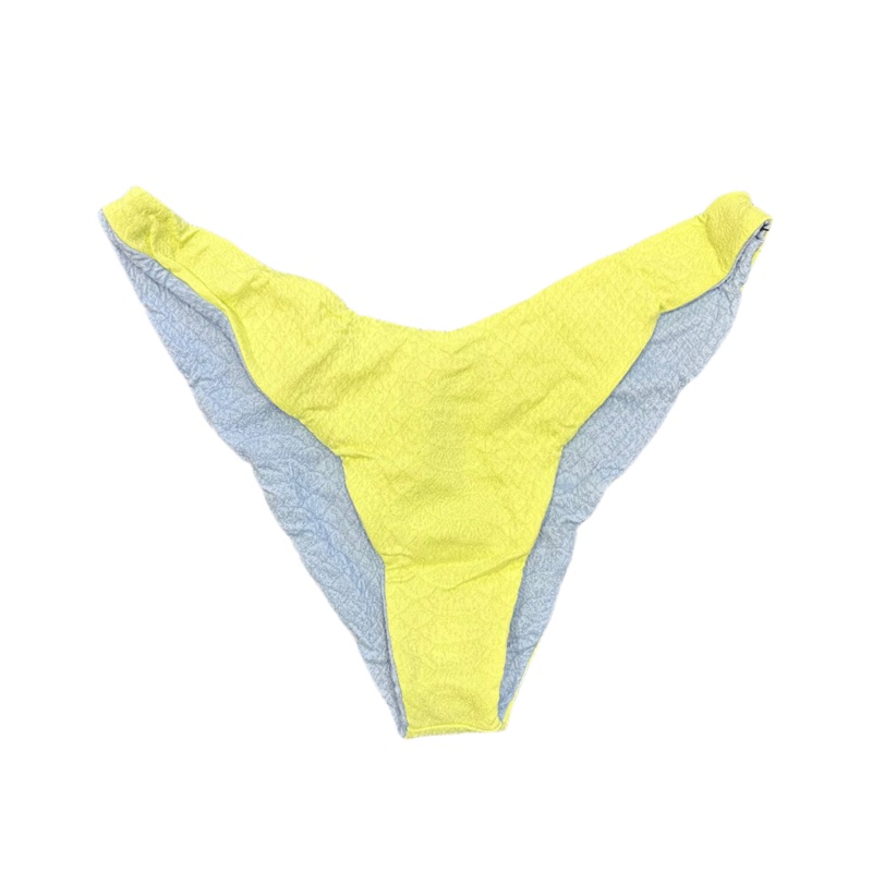 Blue And Green Reversible High Cut Bikini Bottom – XL, XXL, XXXL Extra Large (Size 12)