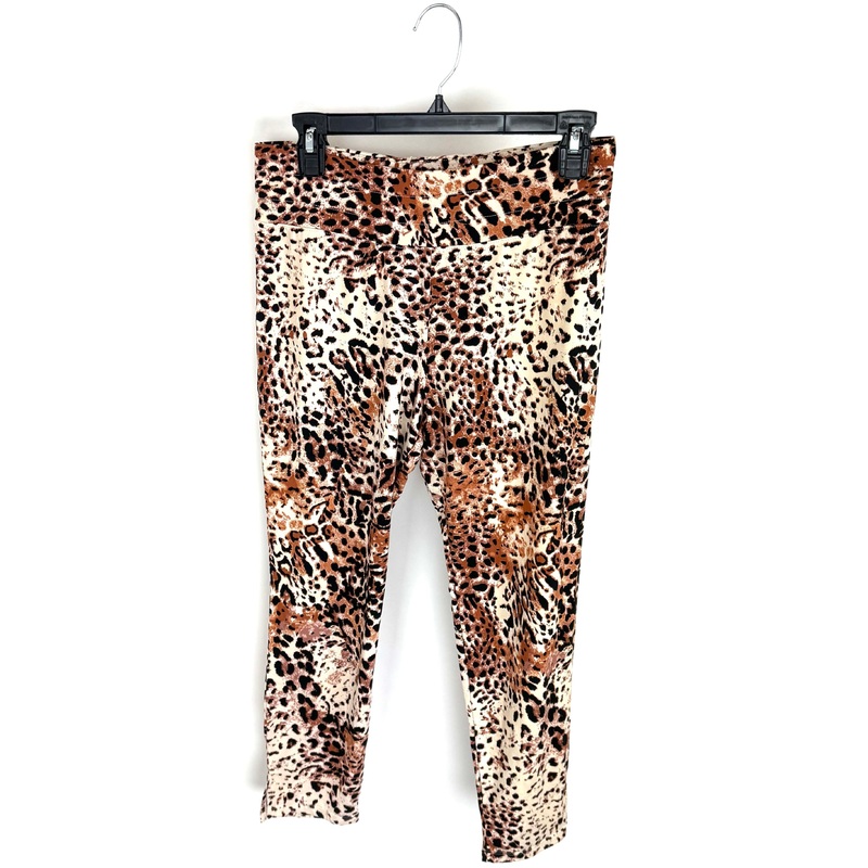 Cheetah Print Leggings – Size 6-8