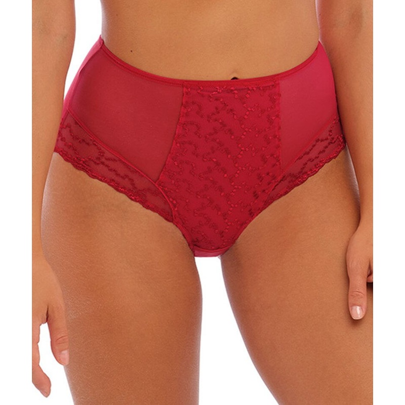 Fantasie Ana High Waist Brief – Red L