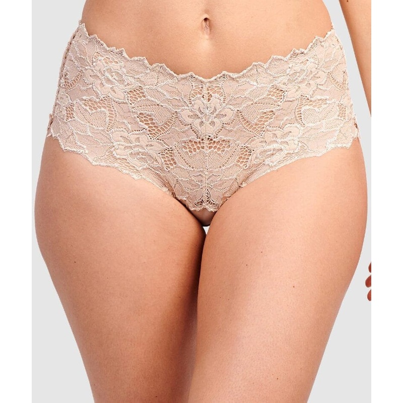 Sans Complexe Arum Mid-Rise Lace Brief – Skin M