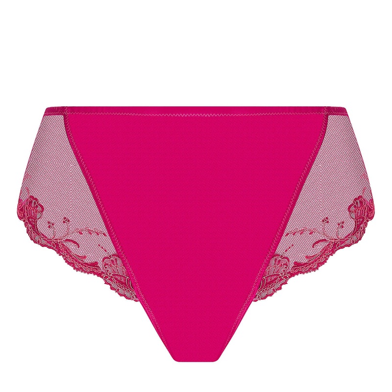 Splendeur Soie Carmin Full Brief Carmin S