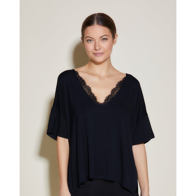 T-Shirt Nero/Nero XS