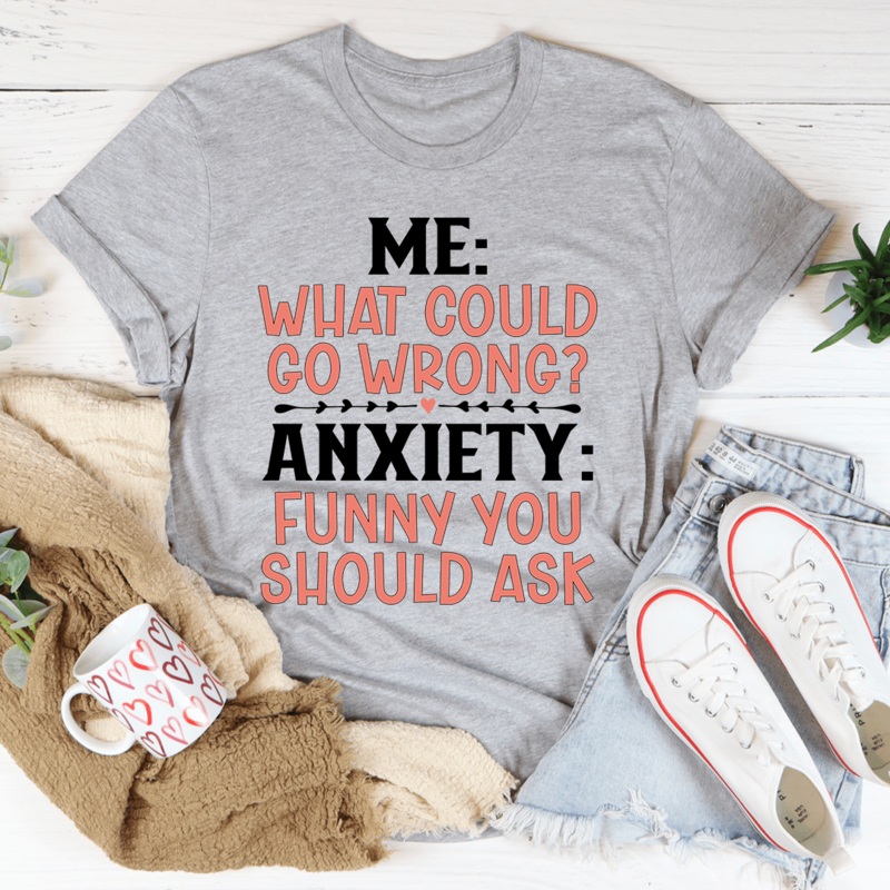 What Could Go Wrong Tee Athletic Heather S