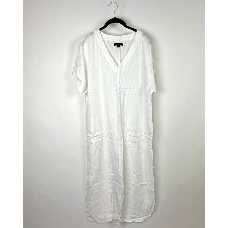 White Loungewear Dress – Small