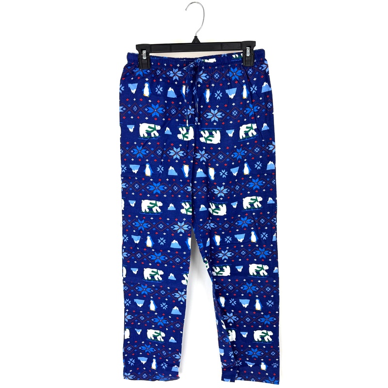 Deep Blue Holiday Animal Pajama Pants – Small