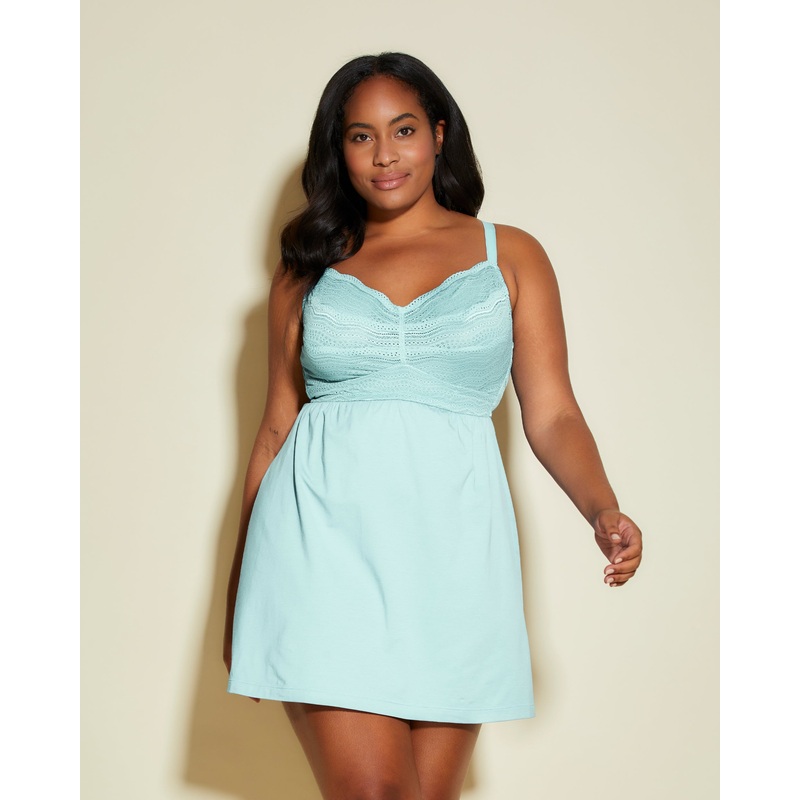 Extended Babydoll Lagoon Mint XL