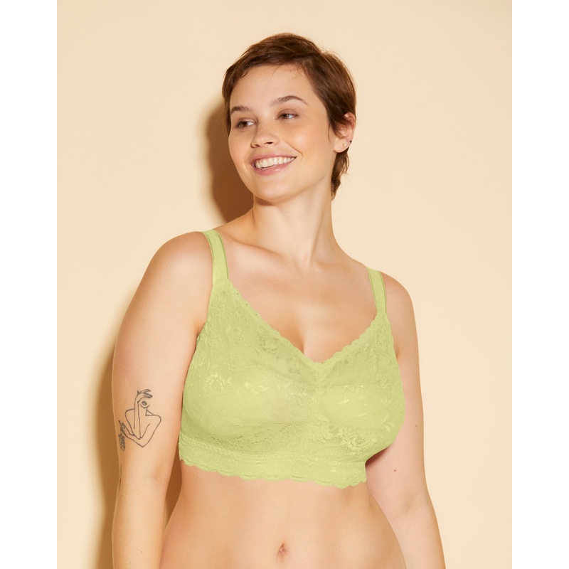 Super Curvy Sweetie Bralette Chakra Green XS