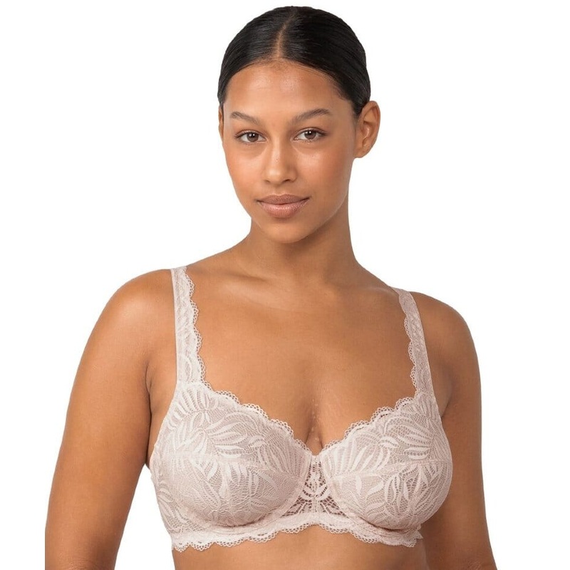 Triumph Essential Lace Balconette Bra – Nude Pink 32C