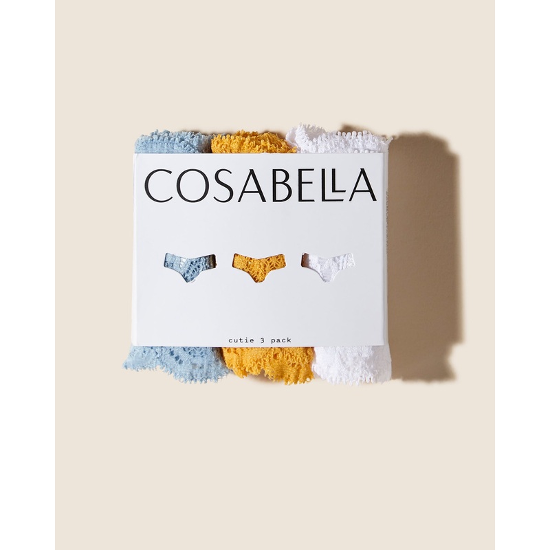 3Er-Pack Lr Tanga Aasmani Blue Taaja Mango White Einheitsgre
