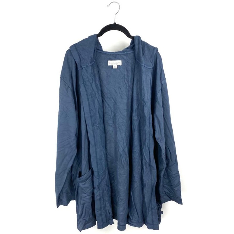 Dark Blue Open Cardigan – Medium