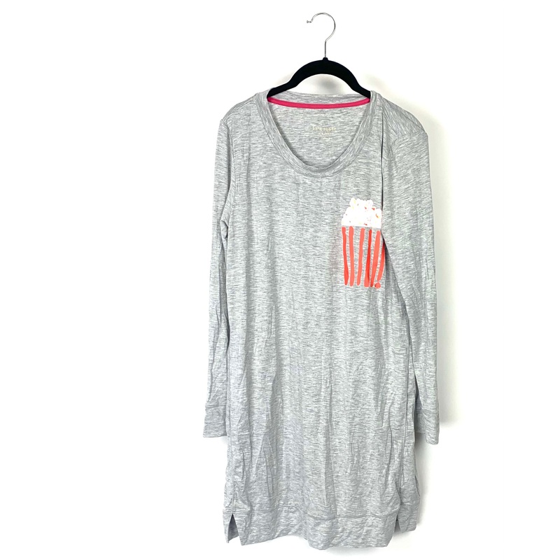 Popcorn Printed Nightgown – Small