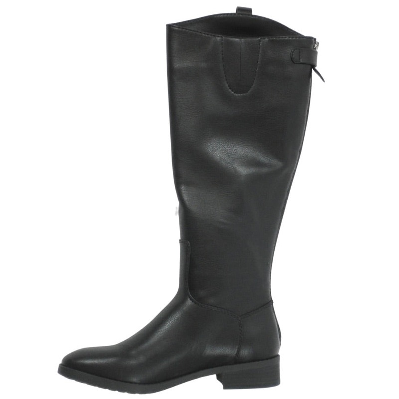 Black Faux Leather Boots – Size 5 5