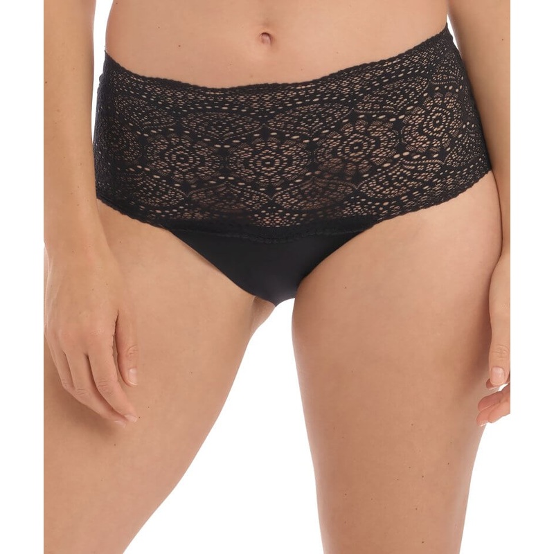 Fantasie Lace Ease Invisible Stretch Full Brief – Black One Size