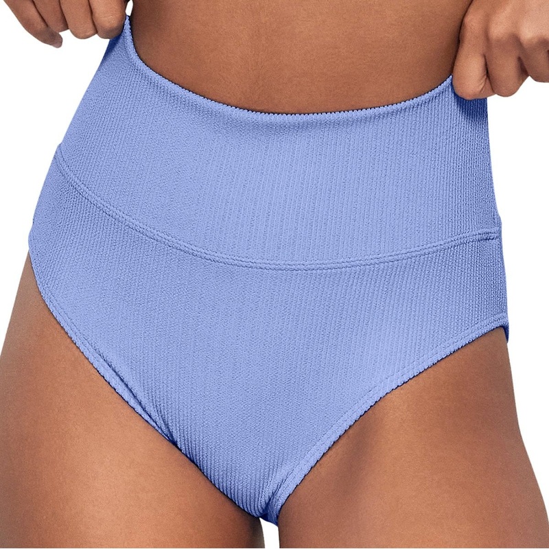 Hannah High Waist – 33B – Hydrangea BLUE S