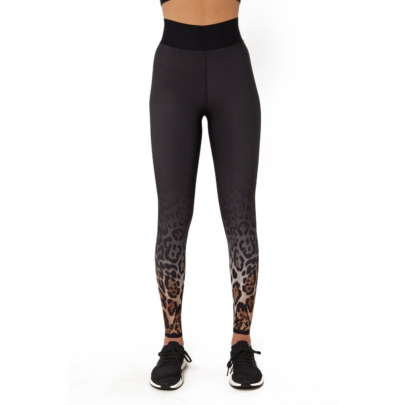 Leopard Spice Fade Ultra High Legging LINEN XS