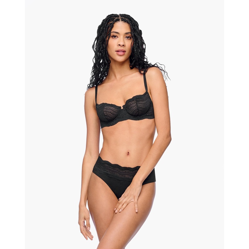 Balconette Bra Nero 0C