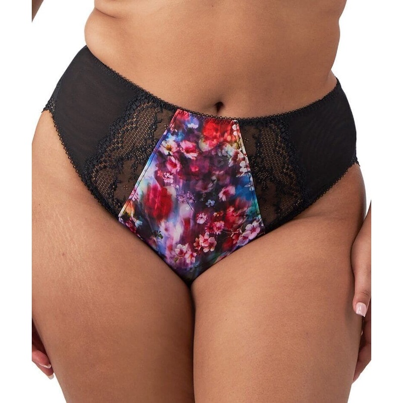 Elomi Lucie High Leg Brief – Cherry Blossom M