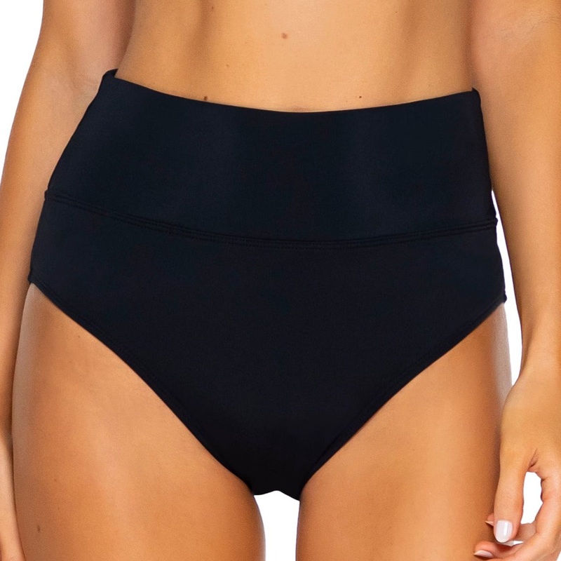 Hannah High Waist Bottoms – 33B BLACK S