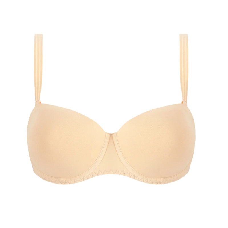 New Apesanteur Skin Rose Strapless Bra DEF Skin Rose 32D