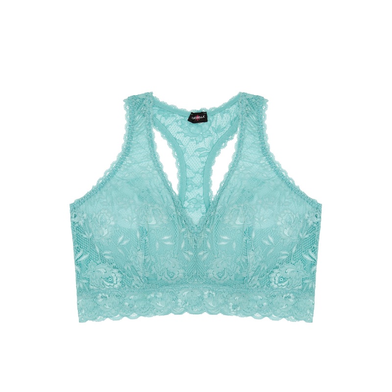 Racie Grandes Tailles Blu Capri 1X