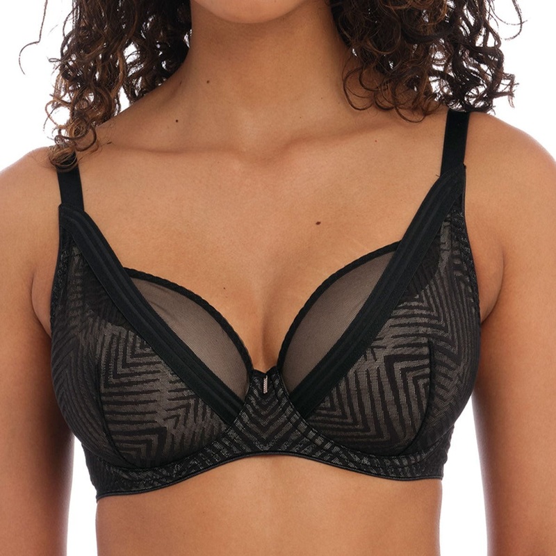 Tailored High Apex Plunge Bra – AA401121 – Black 30F BLACK