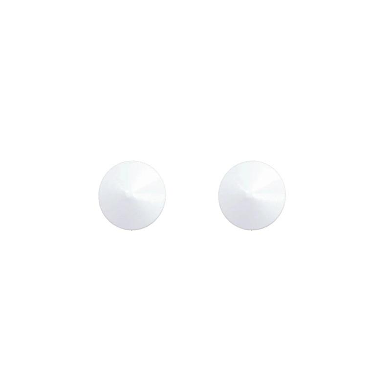 White round metal nipple pasties