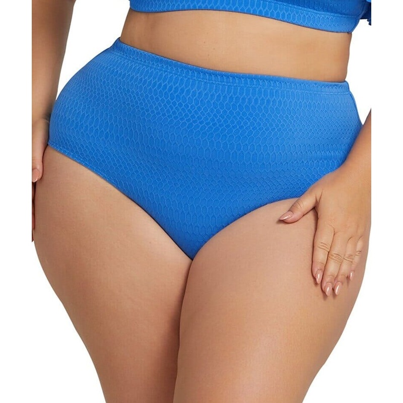 Artesands Nefertiti Renoir High Waist Swim Brief – Blue 8