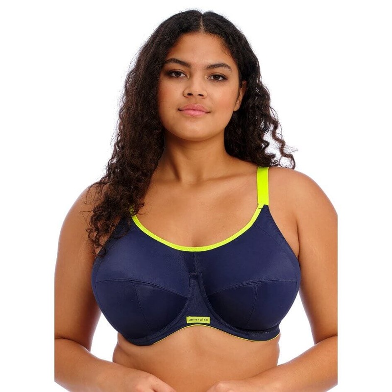 Elomi Energise Underwired Sports Bra – Navy 32J