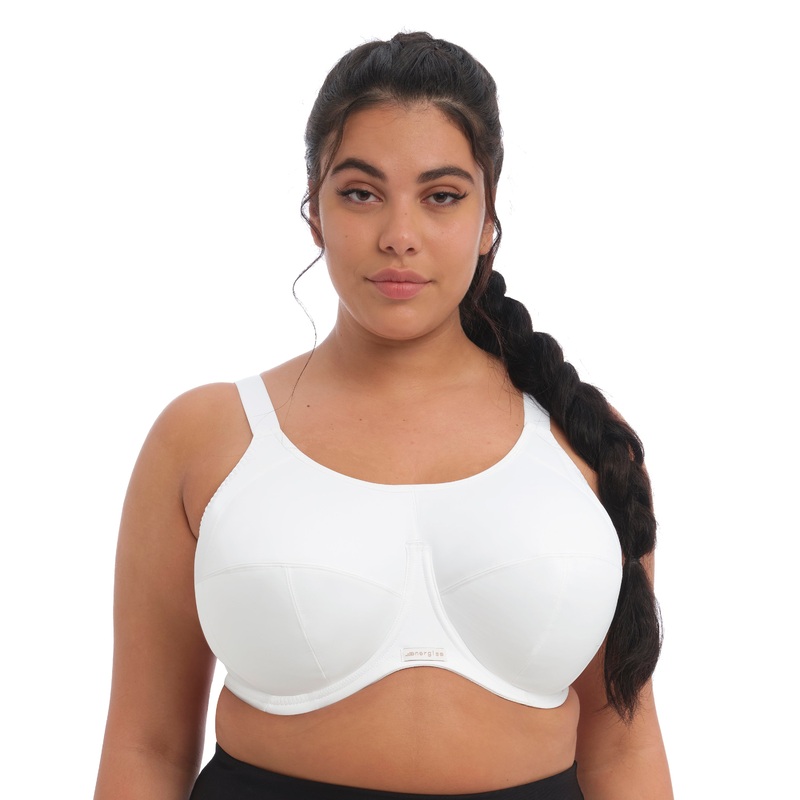 Energise Underwire Sports Bra  – EL8041 – White 32GG WHITE