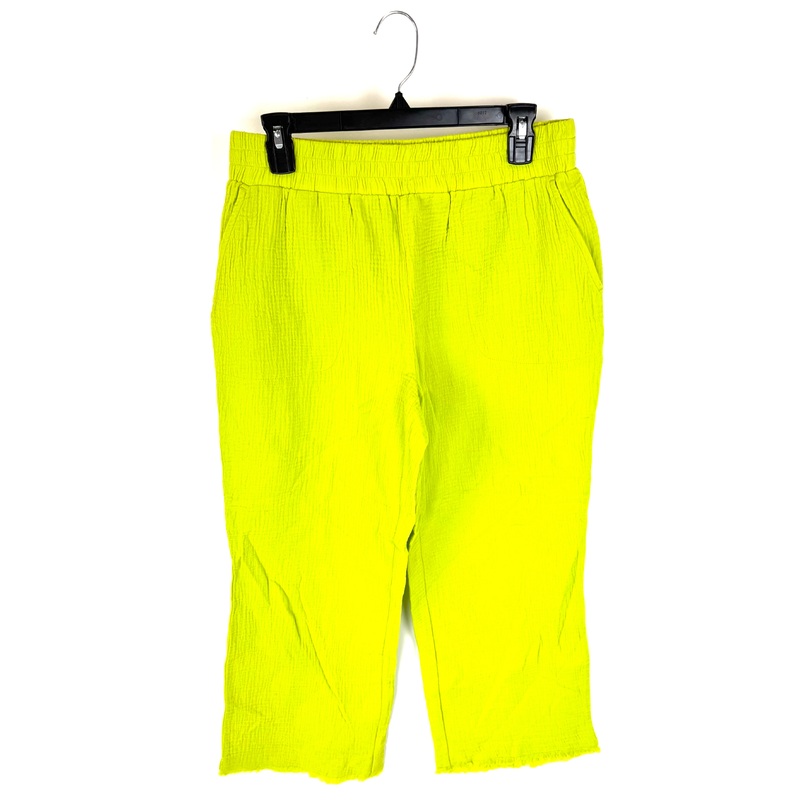 Lime Green Wide Leg Pant – Size 6/8