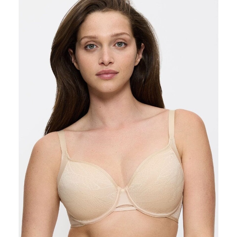 Triumph Airy Sensation Spacer T-Shirt Bra  – Nude Beige 32B