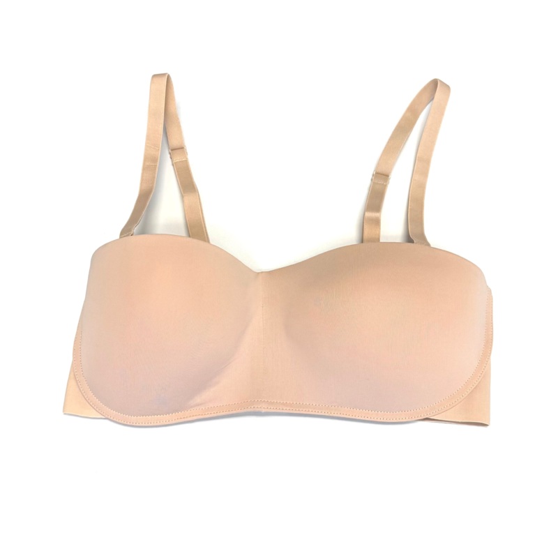Almond Nude Strapless Bra – Small
