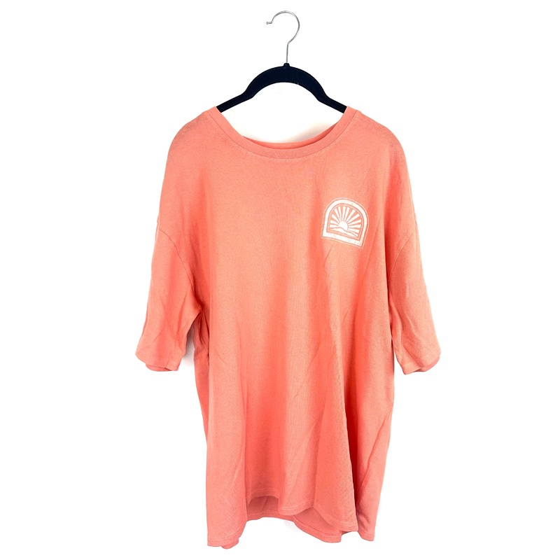 Coral Sunset Graphic T-Shirt – Size 4/6