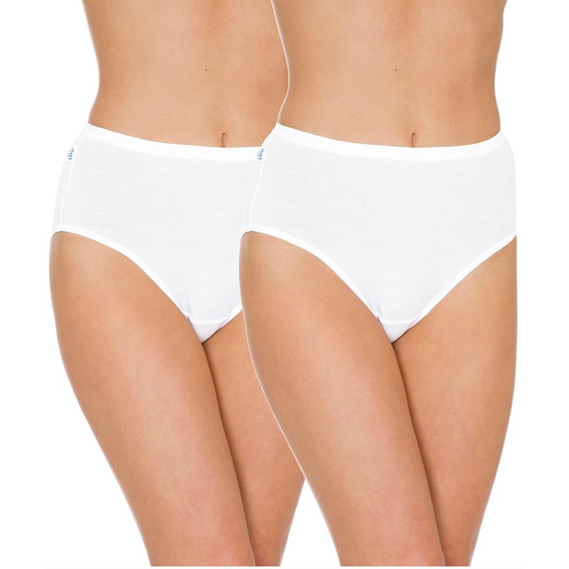 Sloggi Hikini 2 Pack Brief – White M