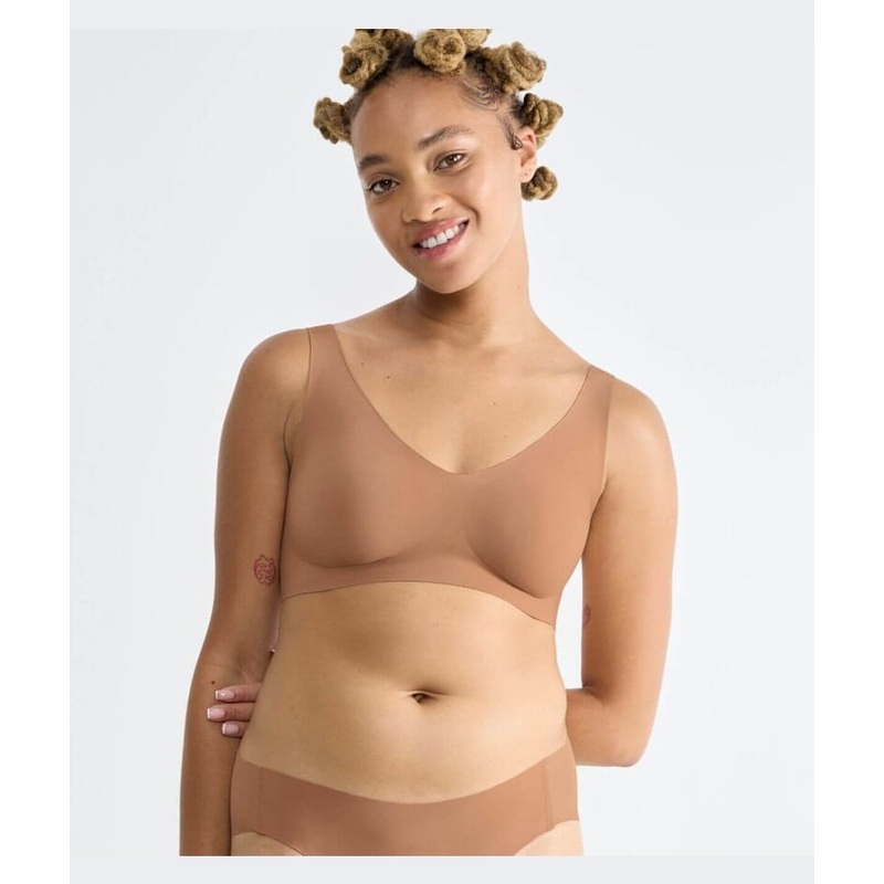 Sloggi ZERO Feel 2.0 Wire-free Bralette – Nostalgic Brown XS