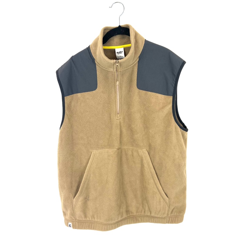 Brown Fleece Pullover Vest – Unisex – Mens Medium / Womens Large
