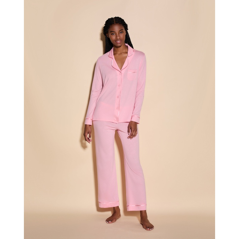 Conjunto De Pijama Con Camisa De Manga Larga Y Pantalones Jaipur Pink/Jaipur Pink XS