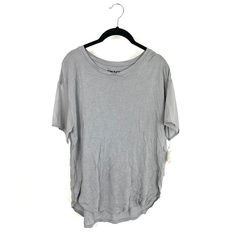 Light Grey Loungewear Top – Size 4/6