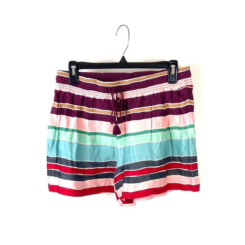 Multicolor Striped Shorts – Extra Small