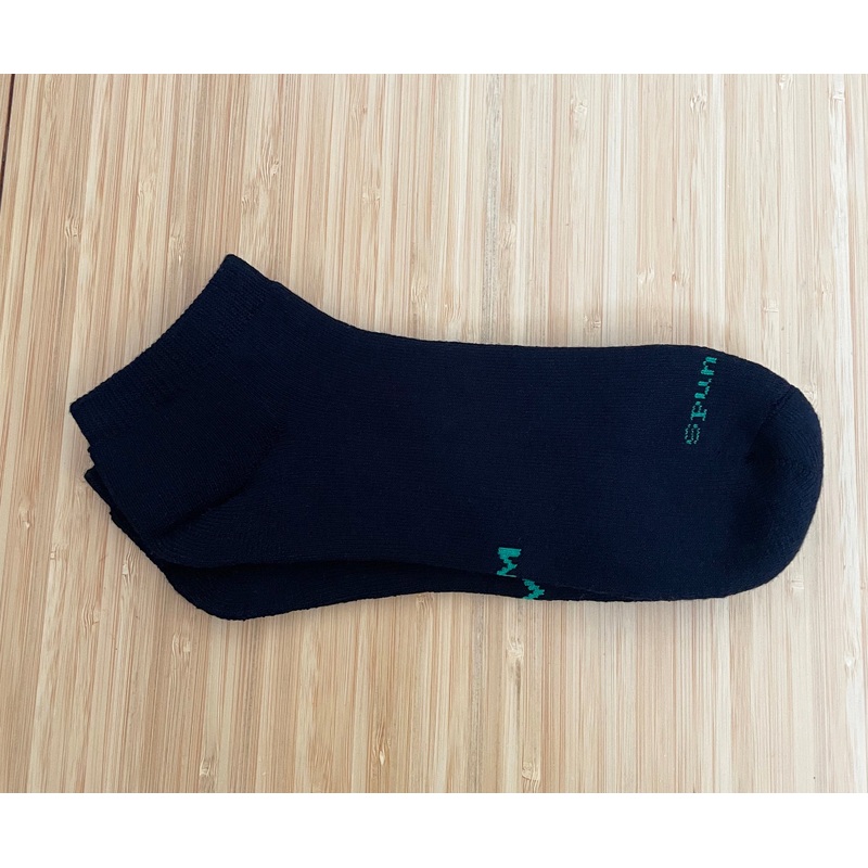 No Look Anklet Bamboo Viscose Socks – Black Small Single