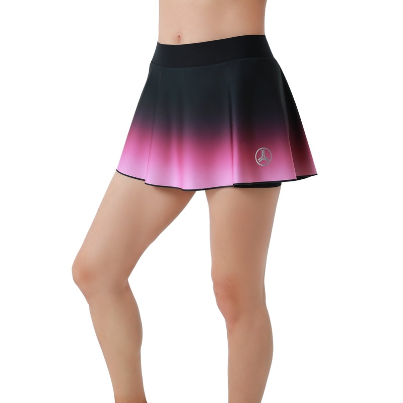 SPEED WOMENS NERO ULTRACOLOR FLOUNCE TENNIS SKIRT – NERO ROSE NERO ROSE XS