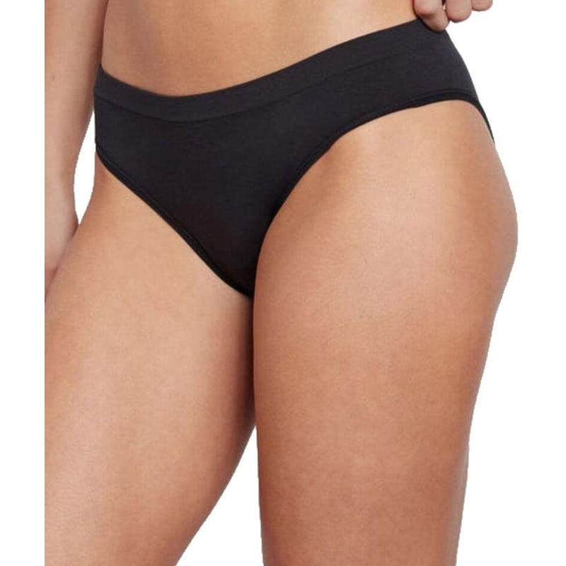 Bendon Everyday Seamless Bikini Brief – Black XS Black