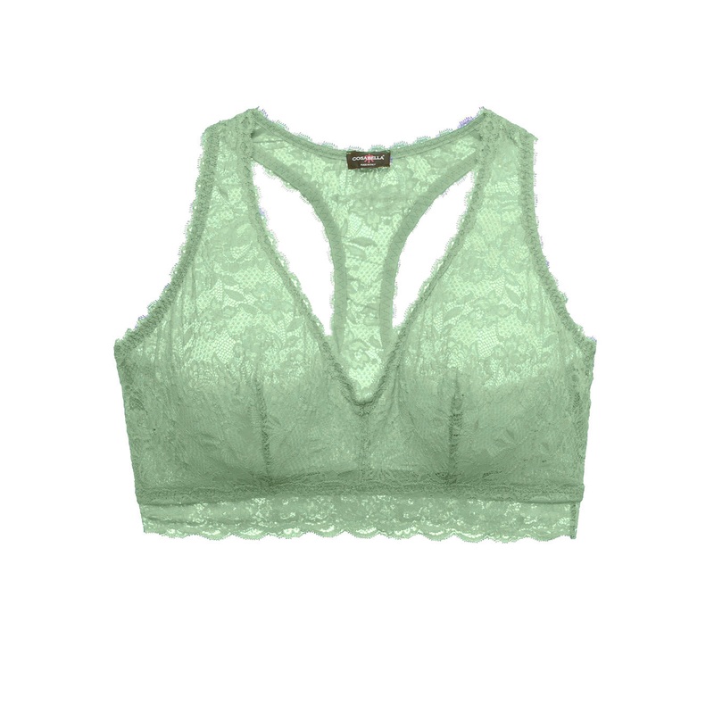 Super Curvy Racie Racerback Ghana Green XS