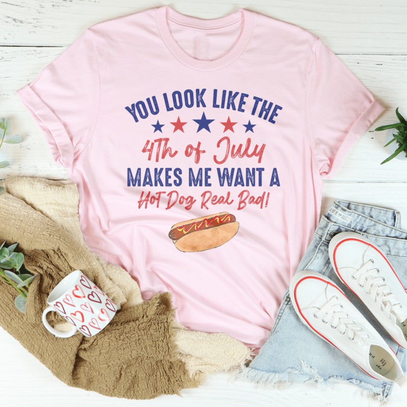 You Look Like The 4th Of July Tee Athletic Heather S