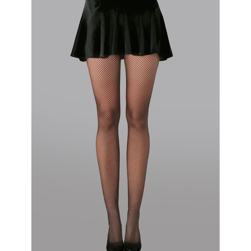 Heart Pattern Fishnet Tights BLACK HEART F