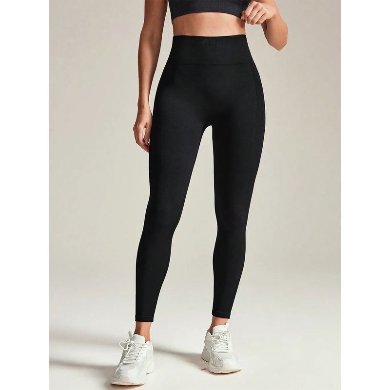 High Rise Active Leggings Black S