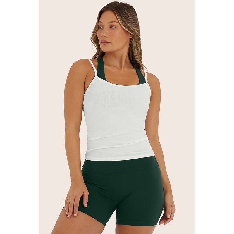 SPORTBODY SPORTY LAYERED CAMI BRA – BEETLE Beetle XS