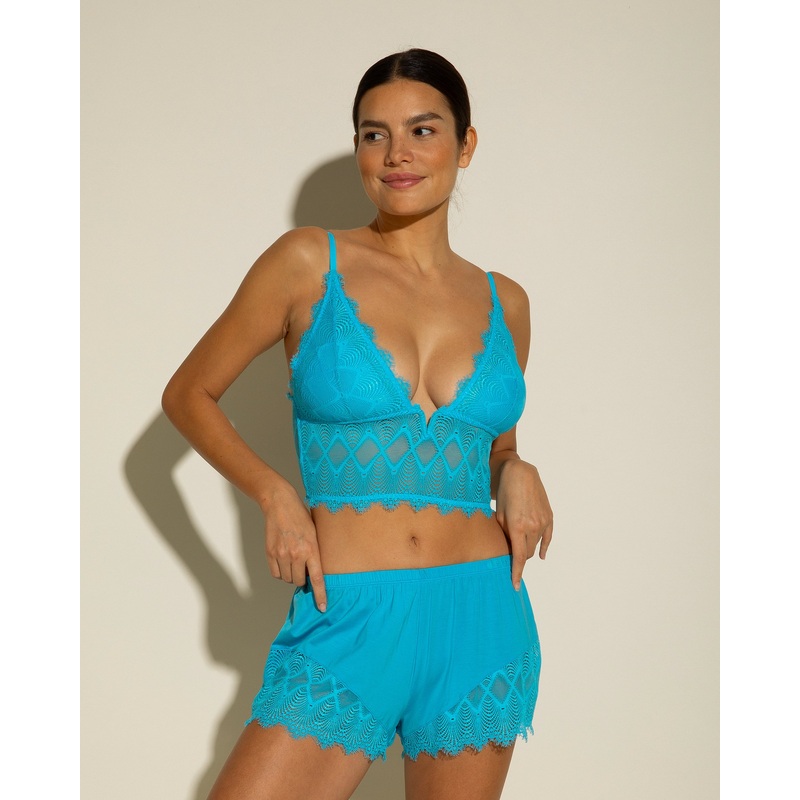 Cami & Boxer Constance Blue S