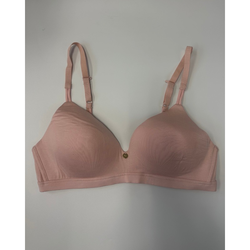 Blush Pink Seamless Padded Bra – 34B