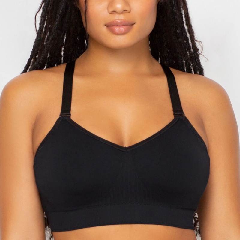 Smooth Seamless Comfort Wireless Bra – 1331 BLACK M